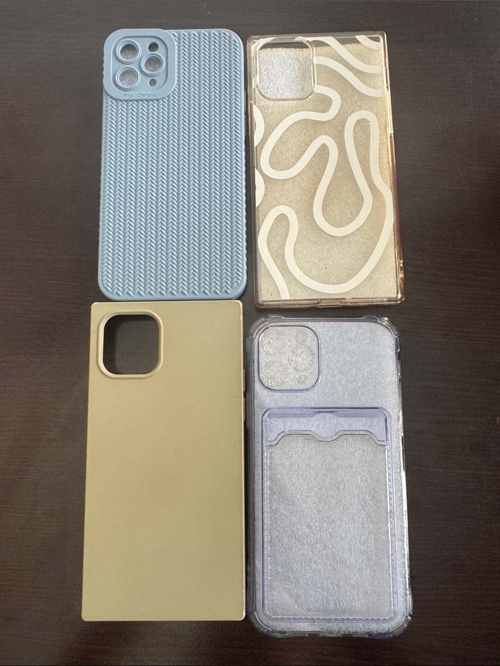 iPhone 11 Pro Assorted Phone Cases - Blue, blue , Grey, Clear